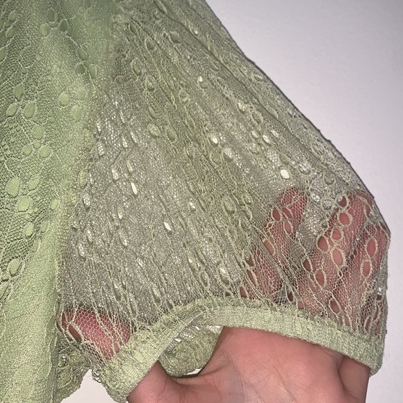 Bardot Bonnie Dress in Pistachio - Picture 9 of 12